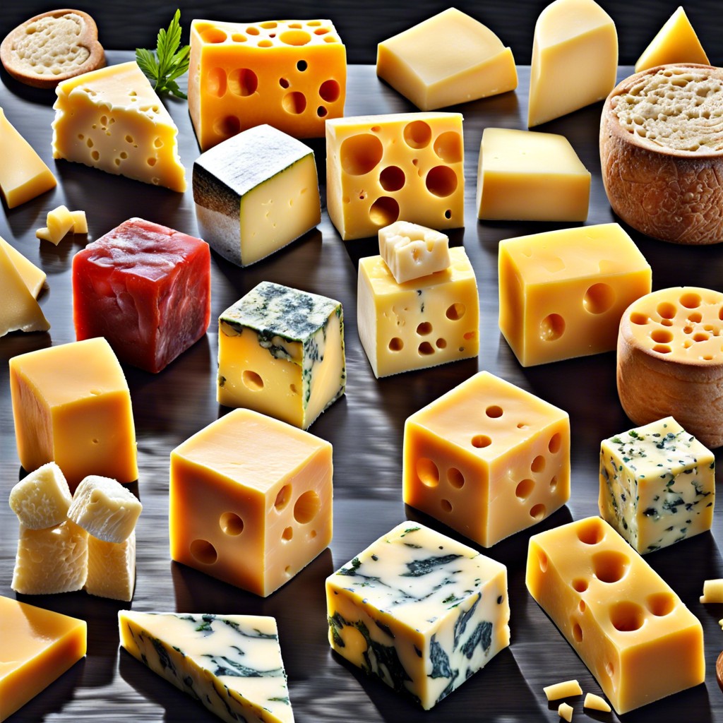 cheese cubes