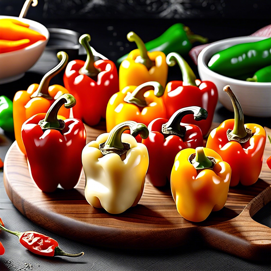 cheese stuffed mini peppers