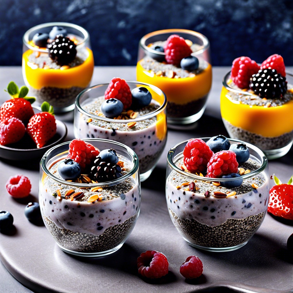 chia pudding cups
