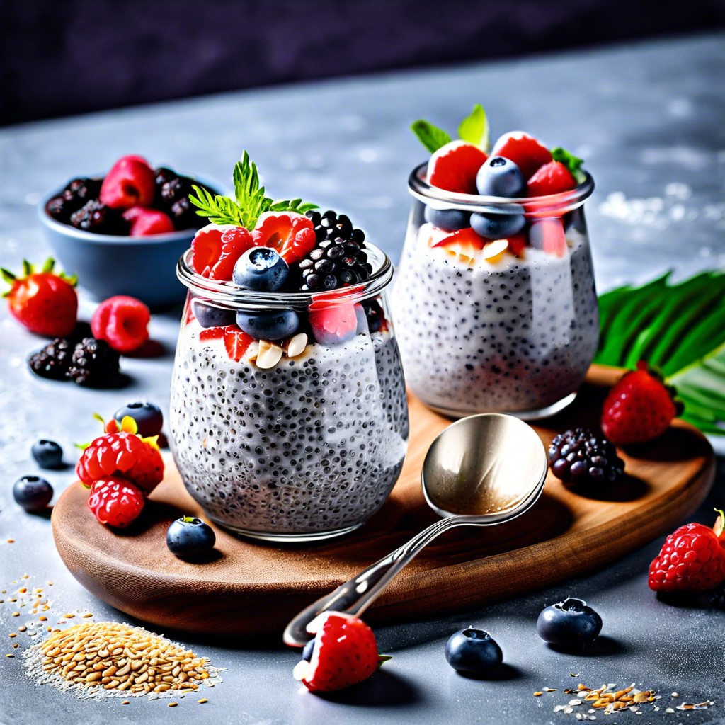 chia pudding with coconut milk