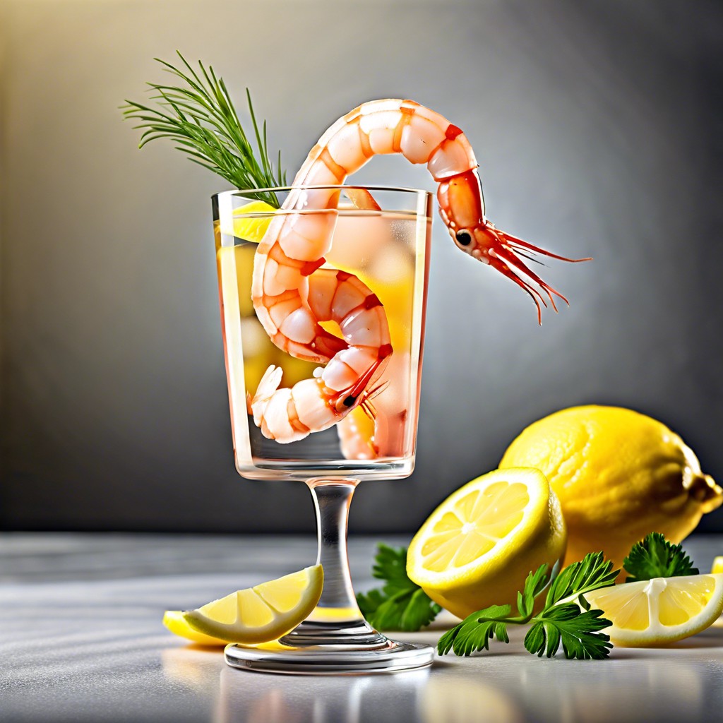 chilled shrimp cocktail