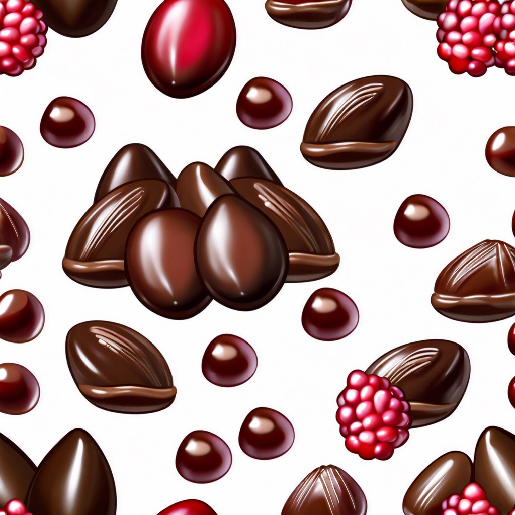 chocolate covered cranberries