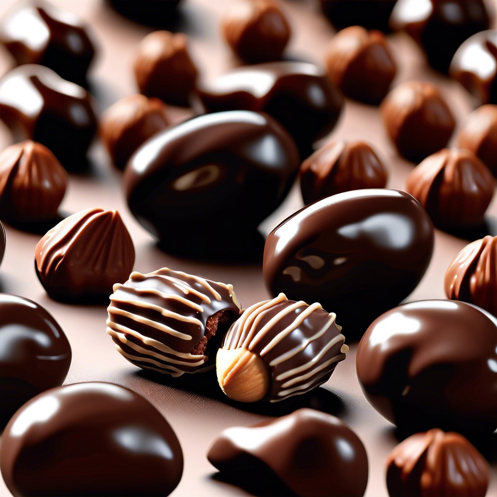 chocolate covered nuts