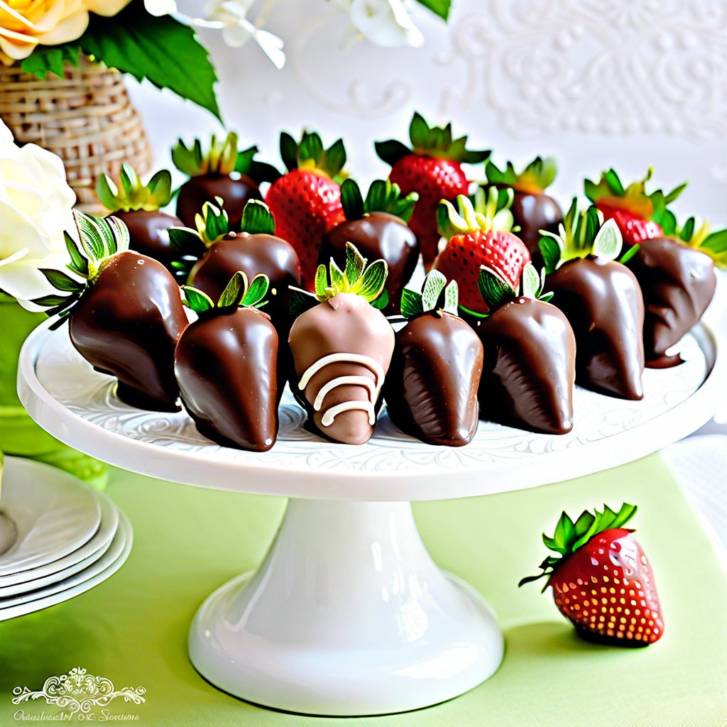 chocolate dipped strawberries