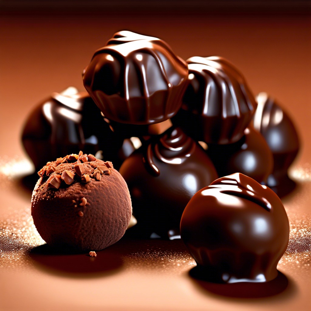 chocolate truffles