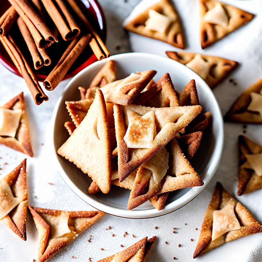 cinnamon sugar pita chips