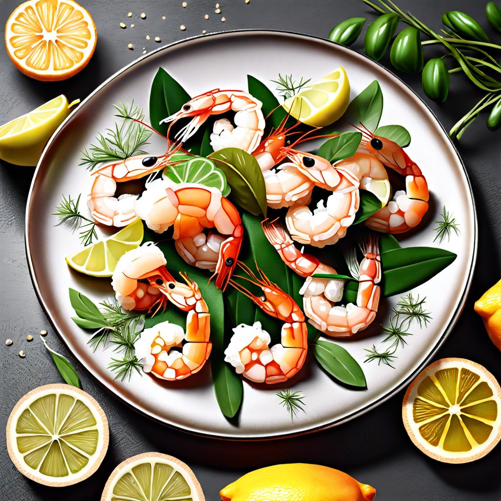 citrus marinated shrimp