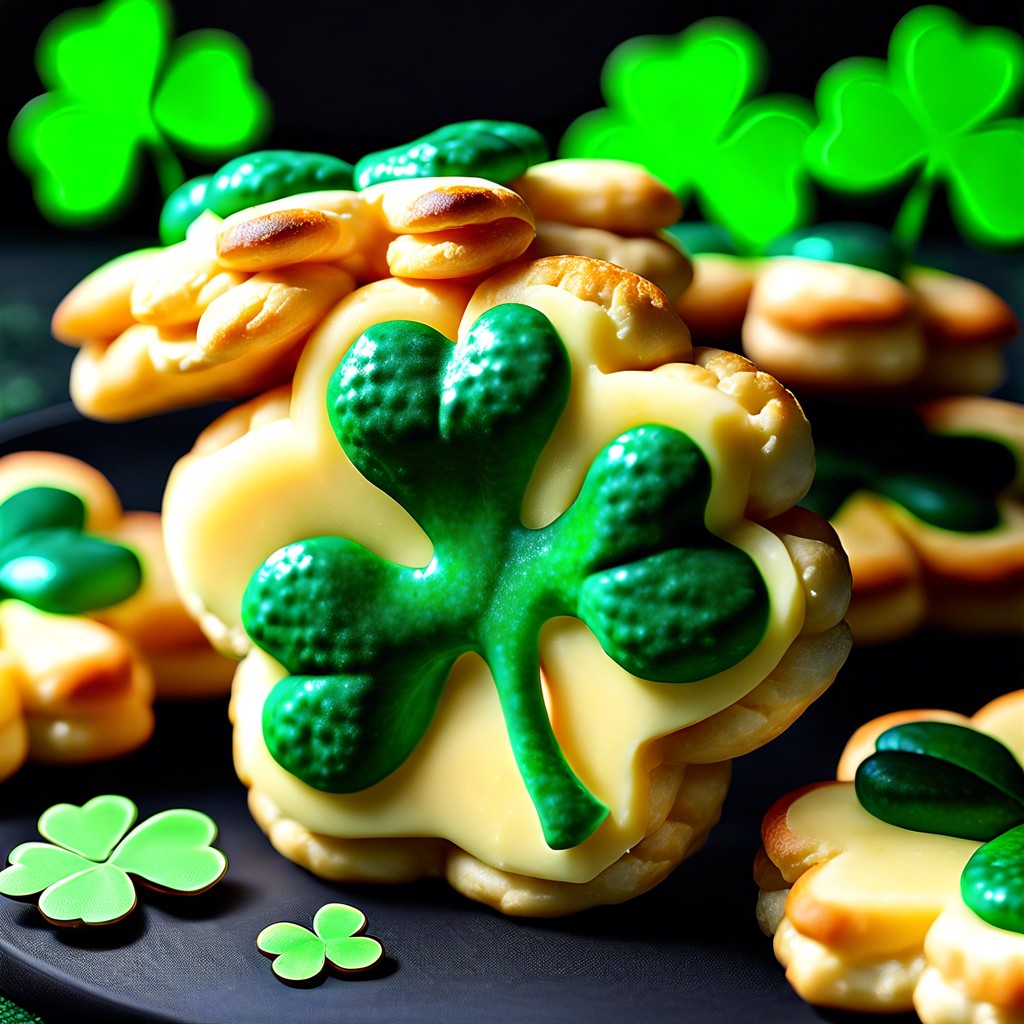 clover leaf cheese puffs