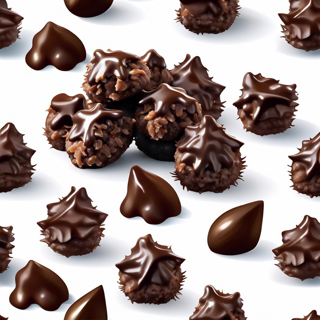 coconut chocolate clusters