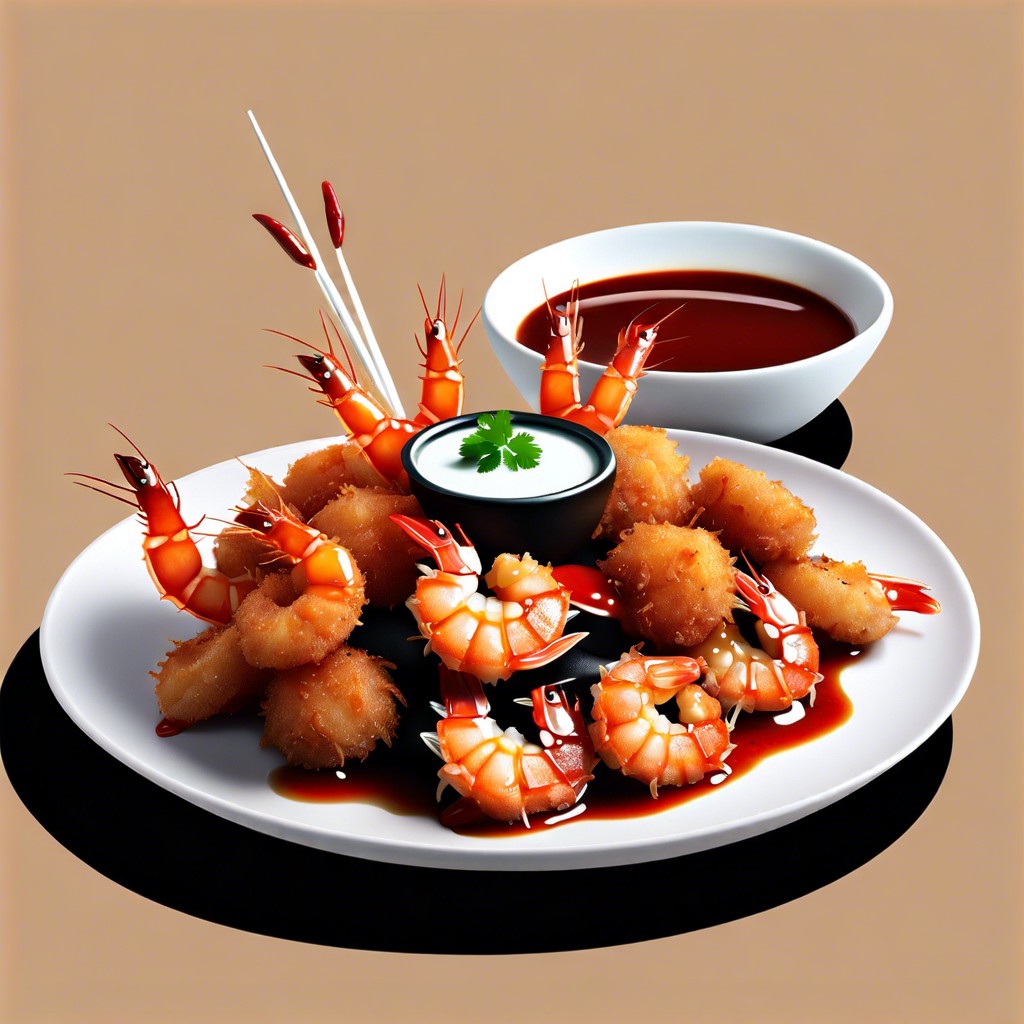 coconut shrimp with sweet chili sauce