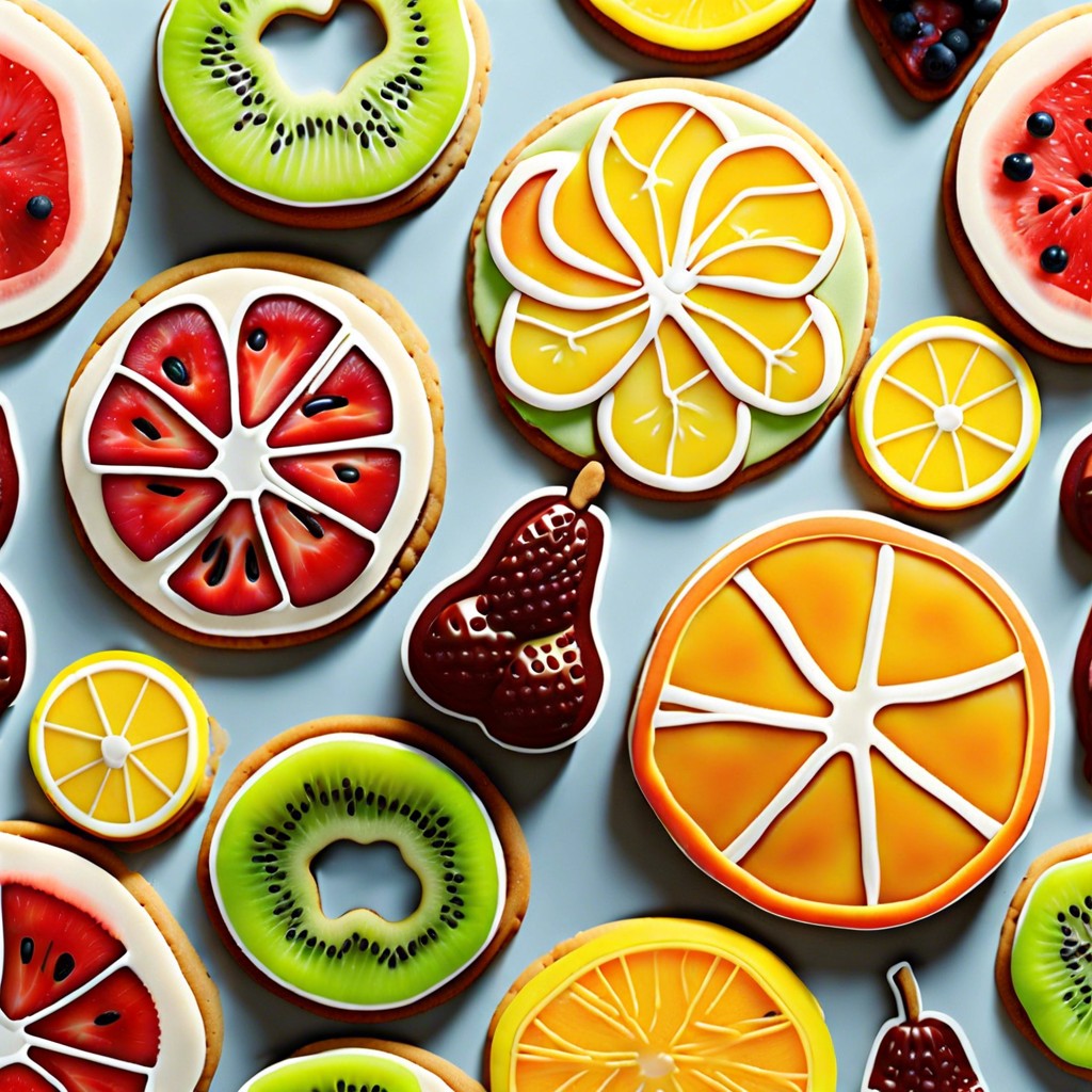 cookie cutter fruit salad melon and apple slices cut with cookie cutters