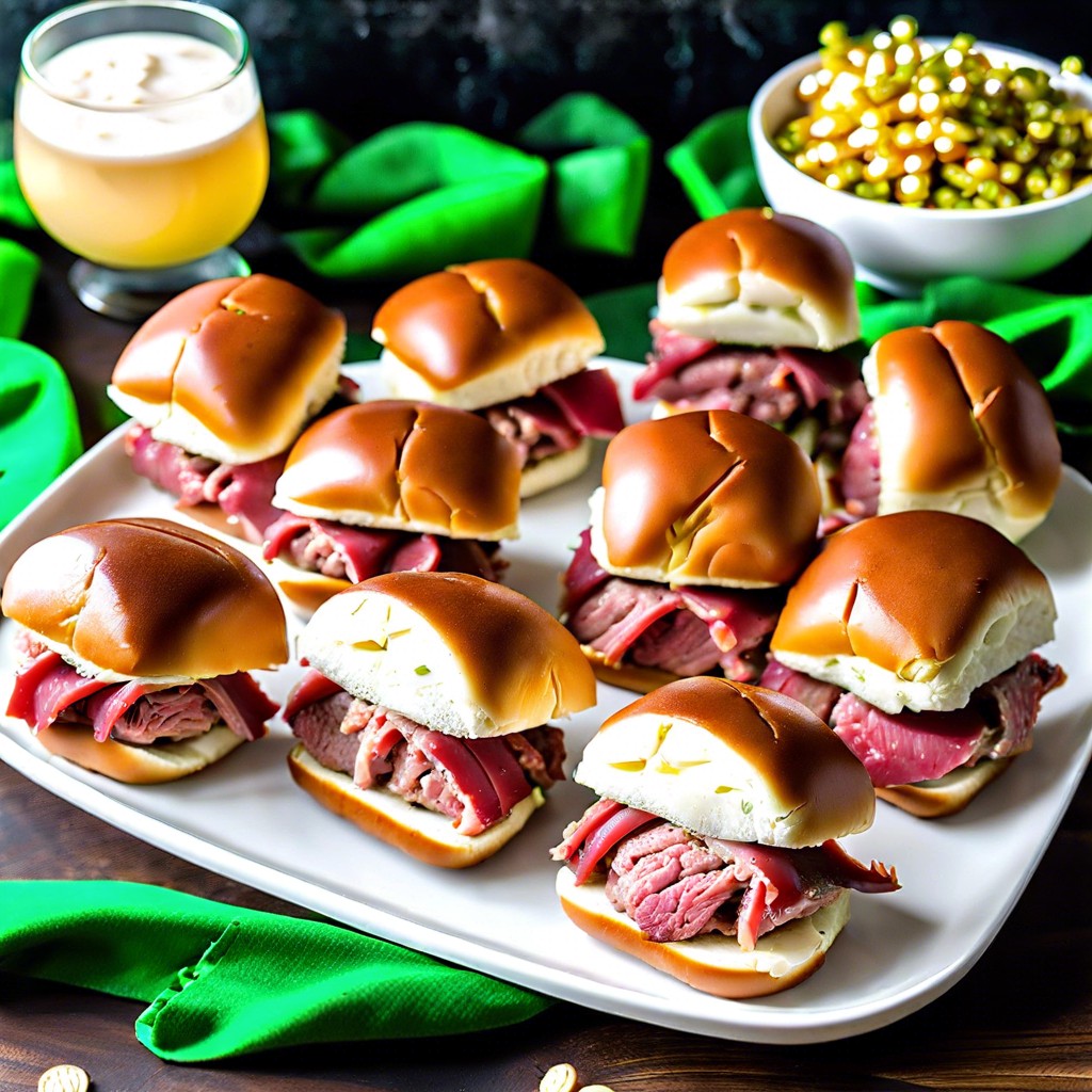 corned beef sliders