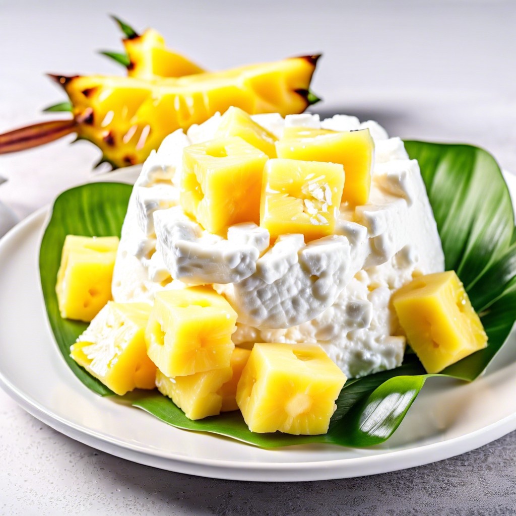 cottage cheese with pineapple chunks