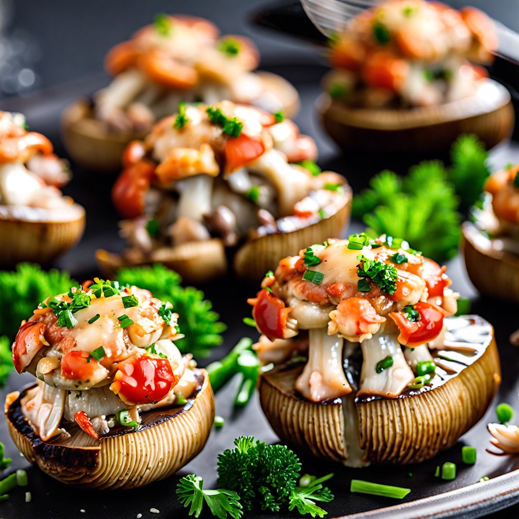 crab stuffed mushrooms