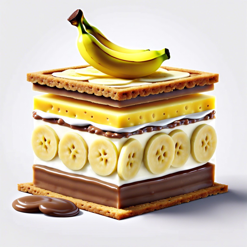cracker pudding layer crushed crackers with vanilla pudding and bananas