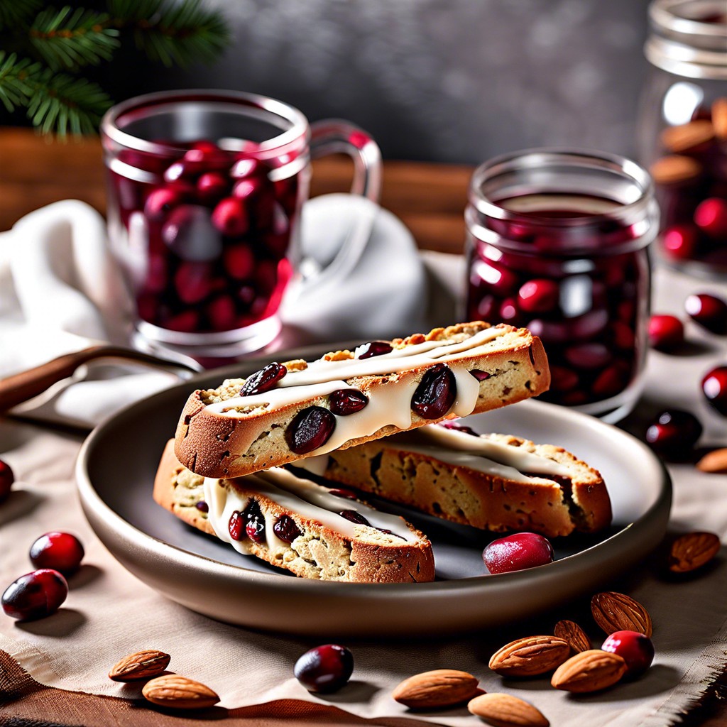 cranberry almond biscotti