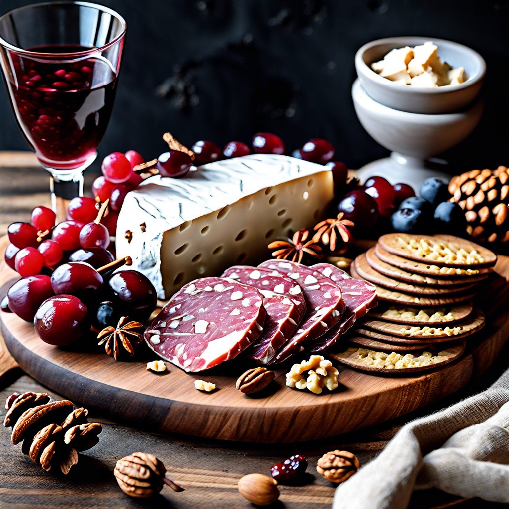 cranberry goat cheese and walnuts