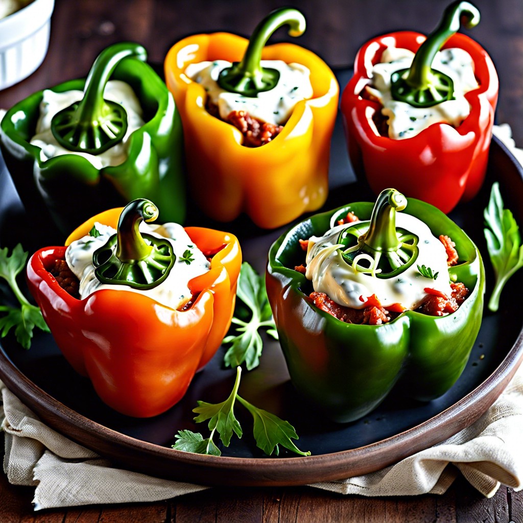 cream cheese stuffed peppers