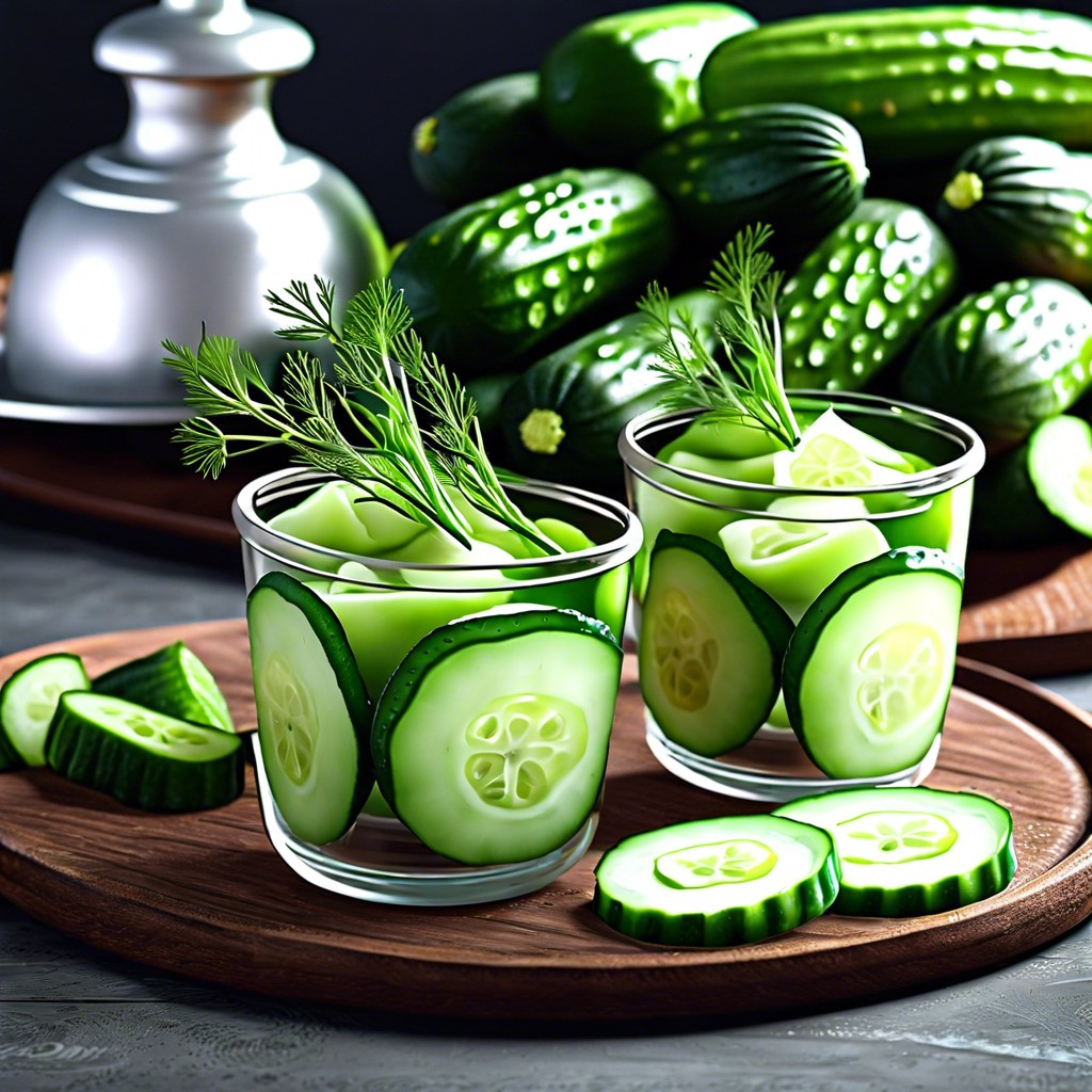 cucumber dill cups