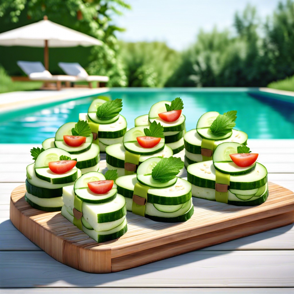 cucumber sandwiches