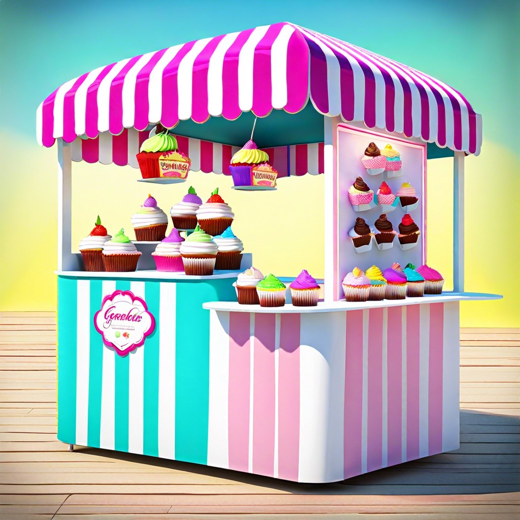 cupcake booth
