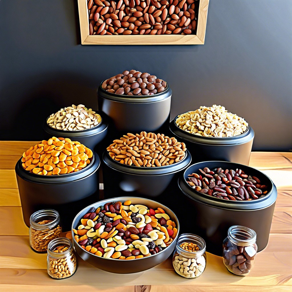 customizable trail mix station