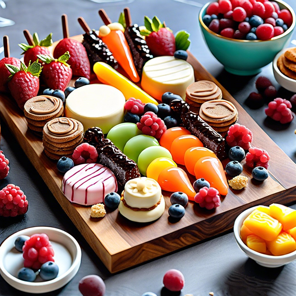 dessert cuterie board