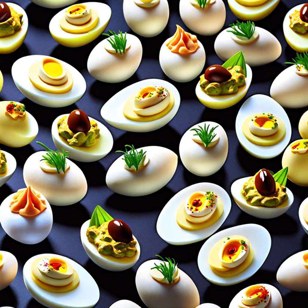 deviled eggs