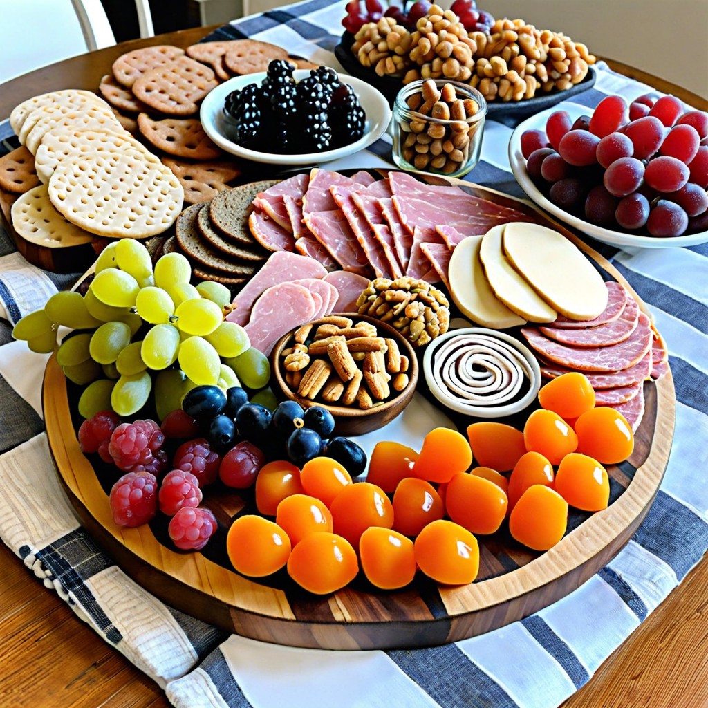 dog treat board for a pet party