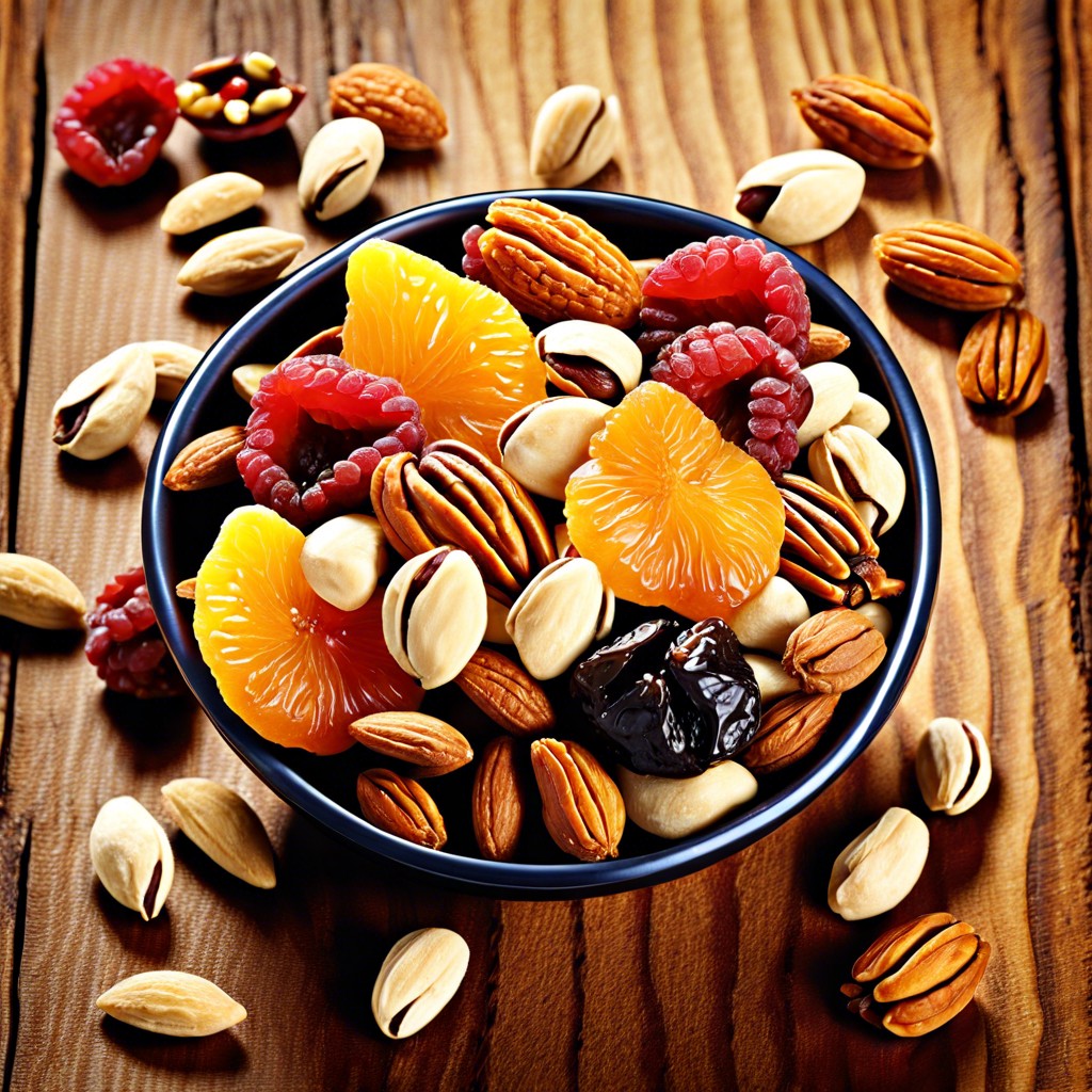 dried fruit and nut mix