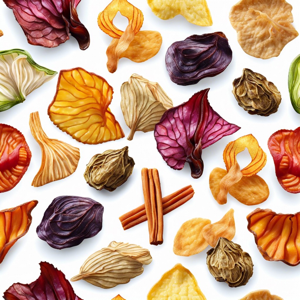 dried vegetable chips