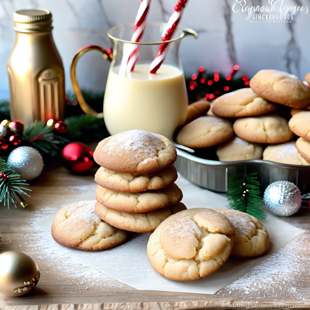 eggnog snickerdoodles