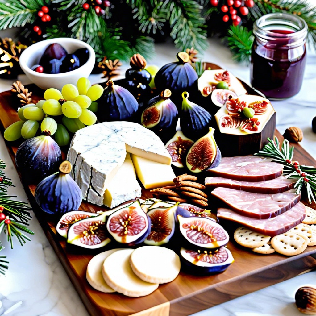 festive fig and goat cheese