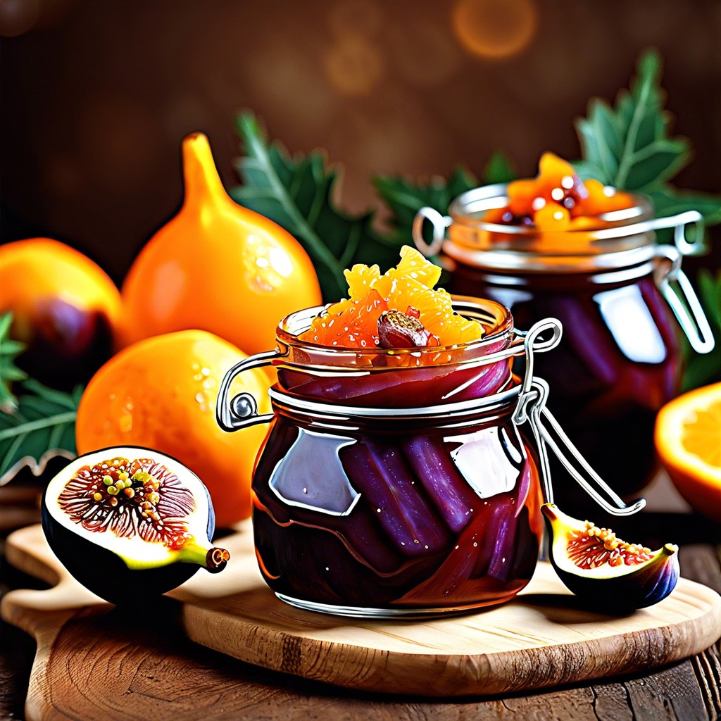 festive fig and orange relish