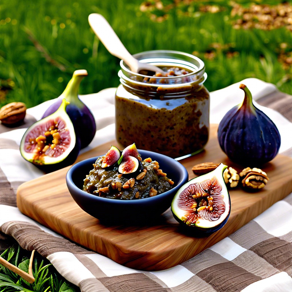 fig and walnut tapenade