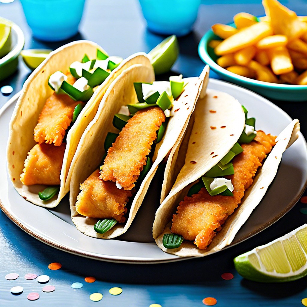 fish finger tacos