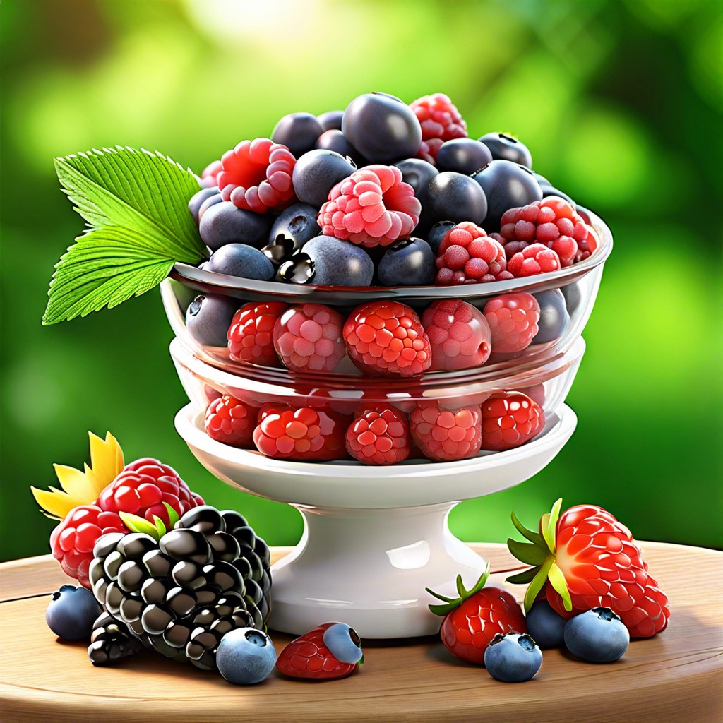 fresh berries medley