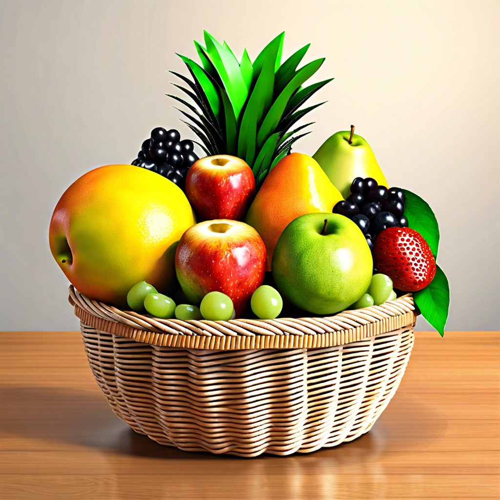 fresh fruit basket