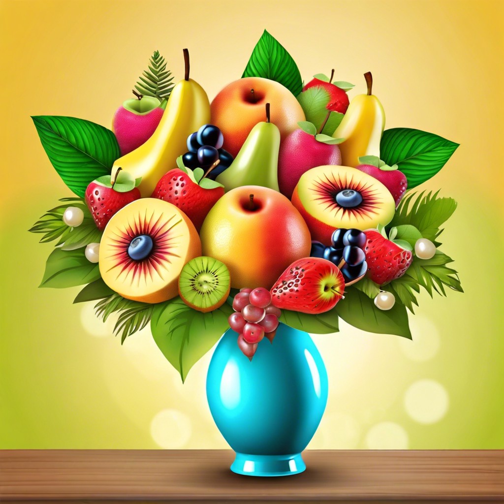 fresh fruit bouquet
