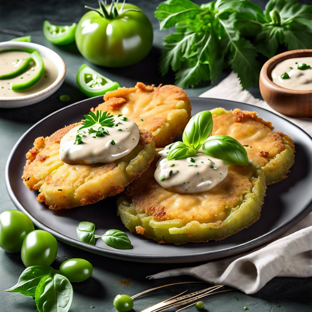 fried green tomatoes with remoulade sauce