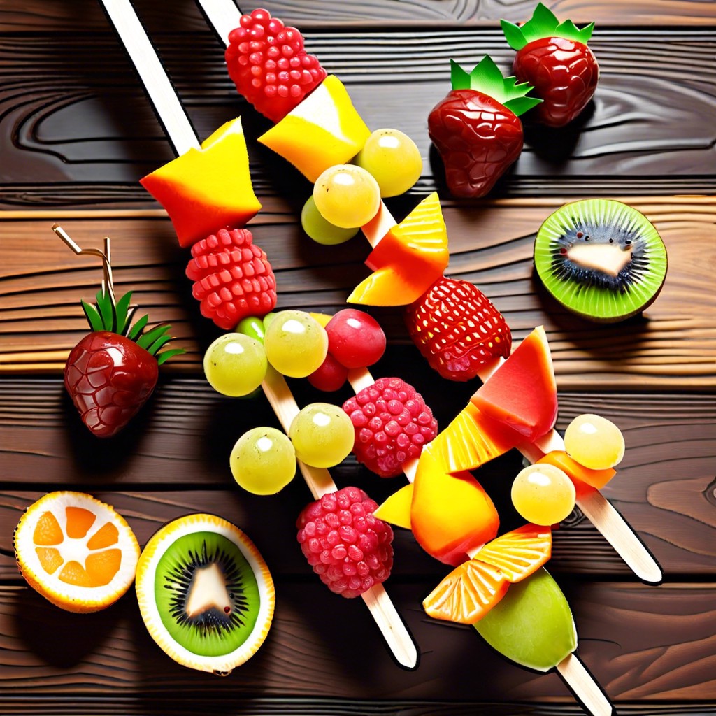 fruit kabobs