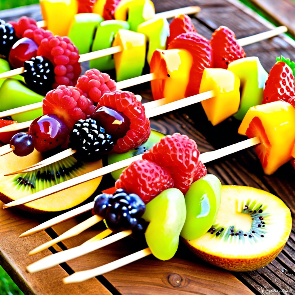 fruit kabobs