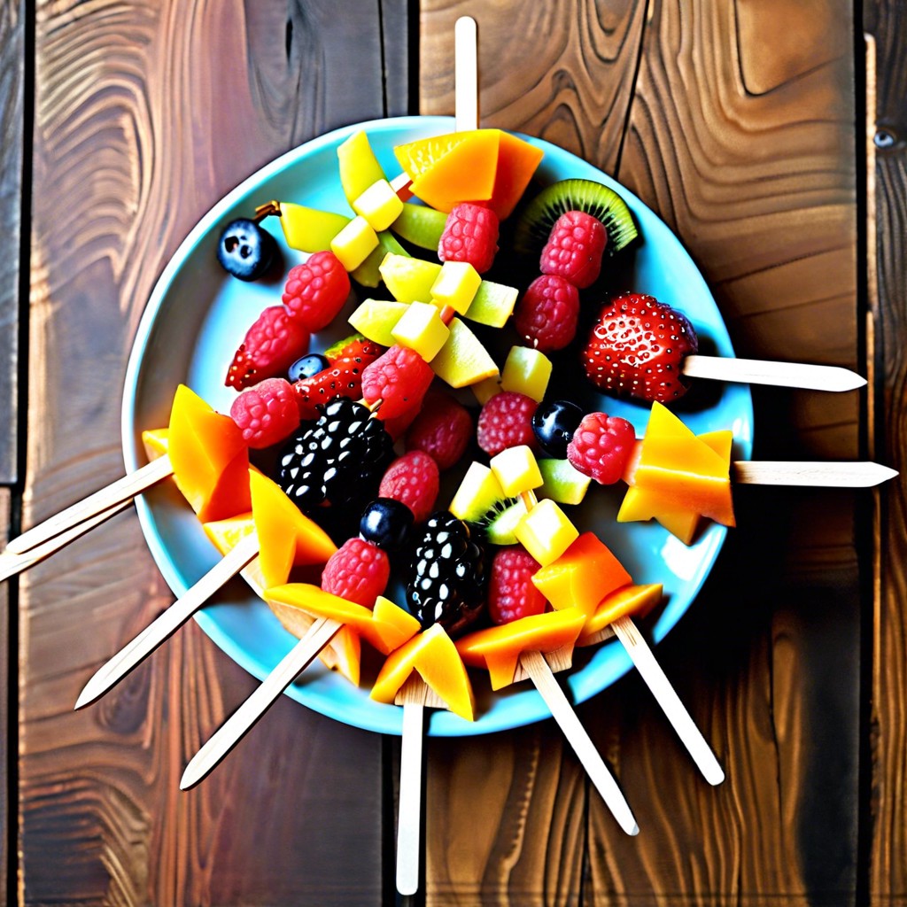 fruit kabobs