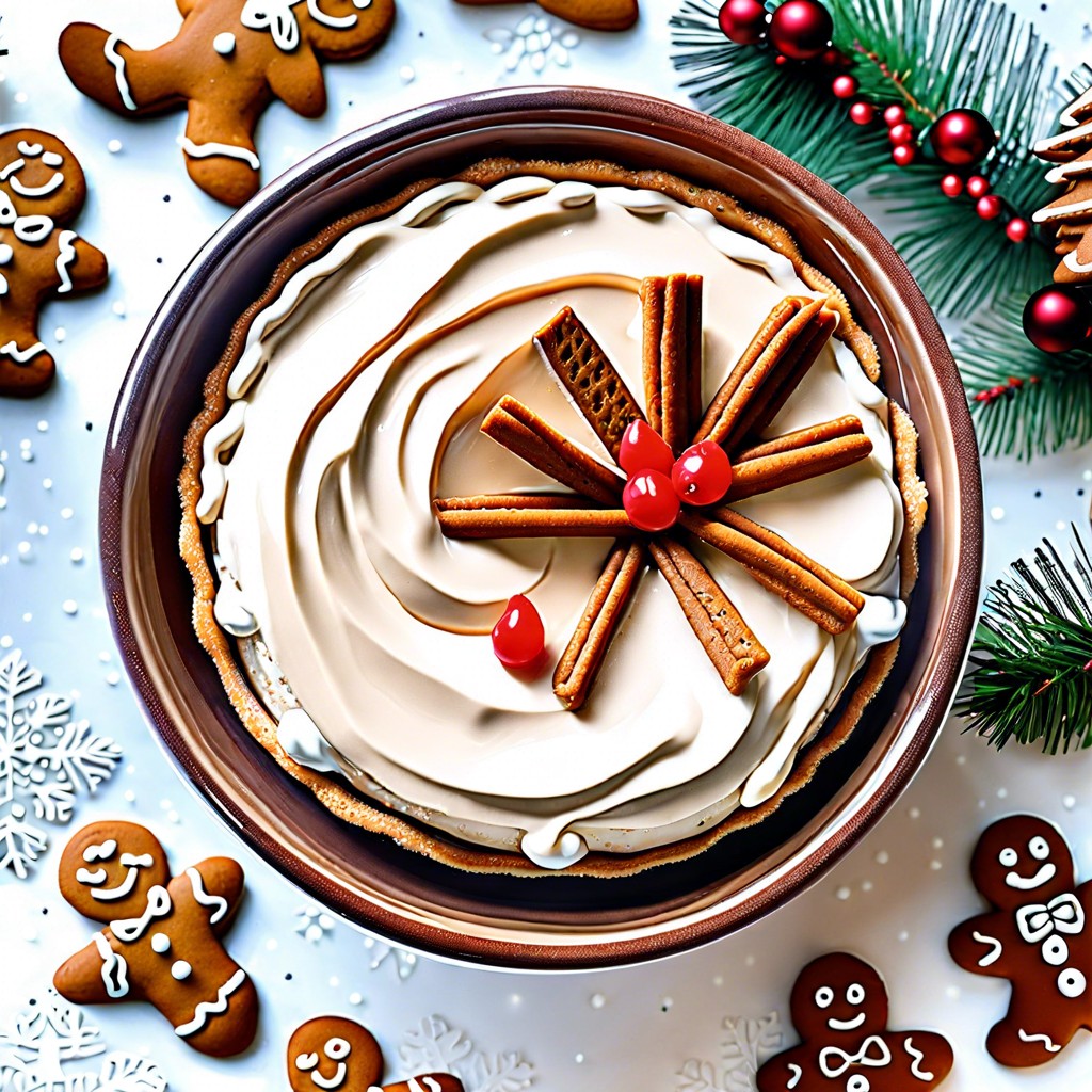 gingerbread cheesecake dip