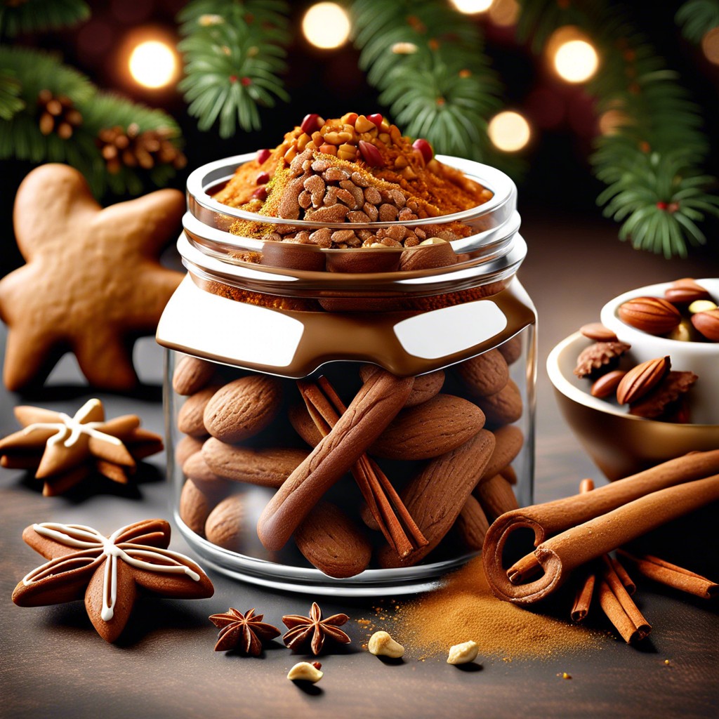 gingerbread spice nut mix