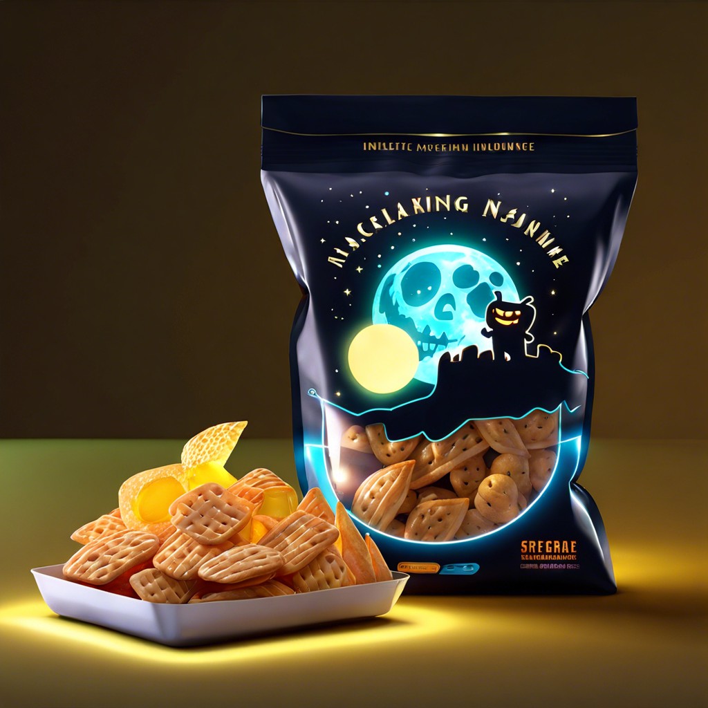 glow in the dark bags for cinema or nighttime snacking