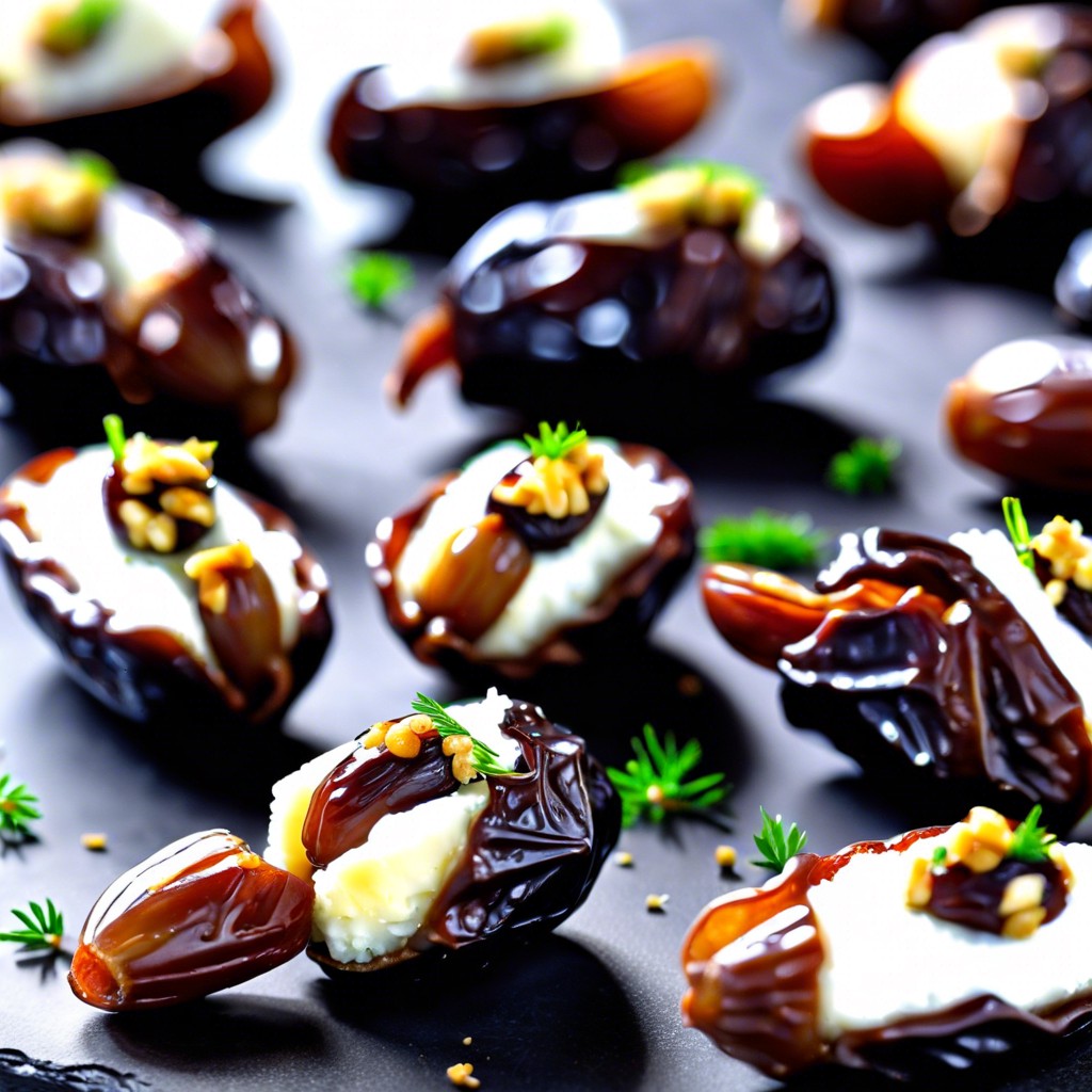 goat cheese stuffed dates