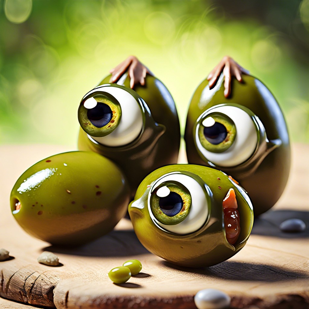 goblin eyes stuffed olives