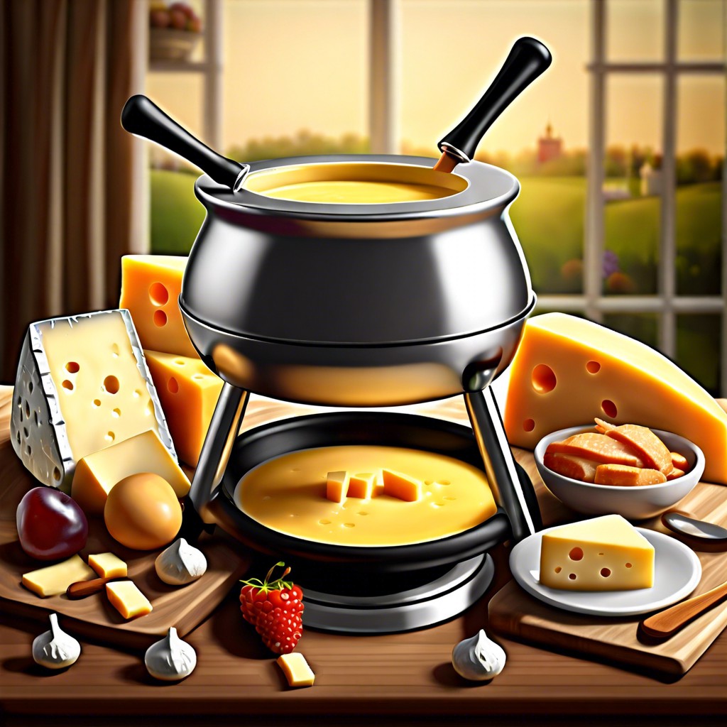 gourmet cheese fondue