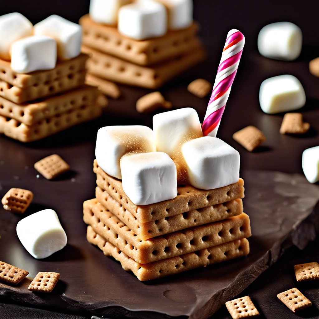 graham cracker marshmallow pop